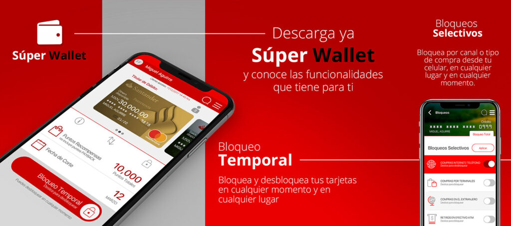 Super Wallet bando digital Santander